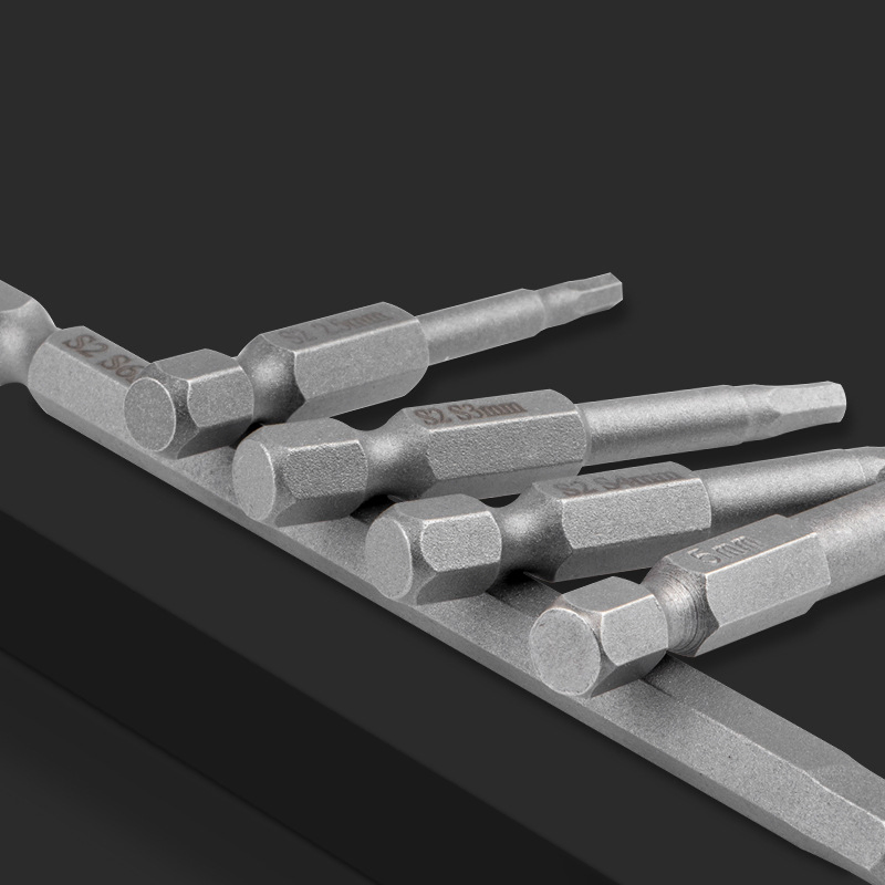 100mm Magnetic Alloy Steel Hexagon Electric Drill Bit Screwdriver Head