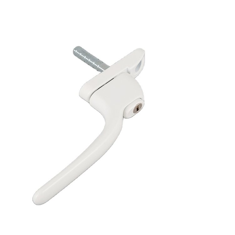 ISO9001 Aluminum Zamak White UPVC Window Door Pull Handle