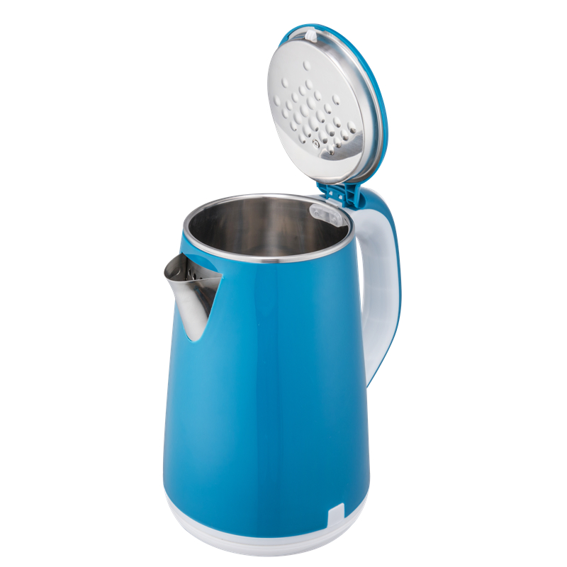 E-Smile Blue Electrical Kettle for Milk, Honey, Tea, Coffee