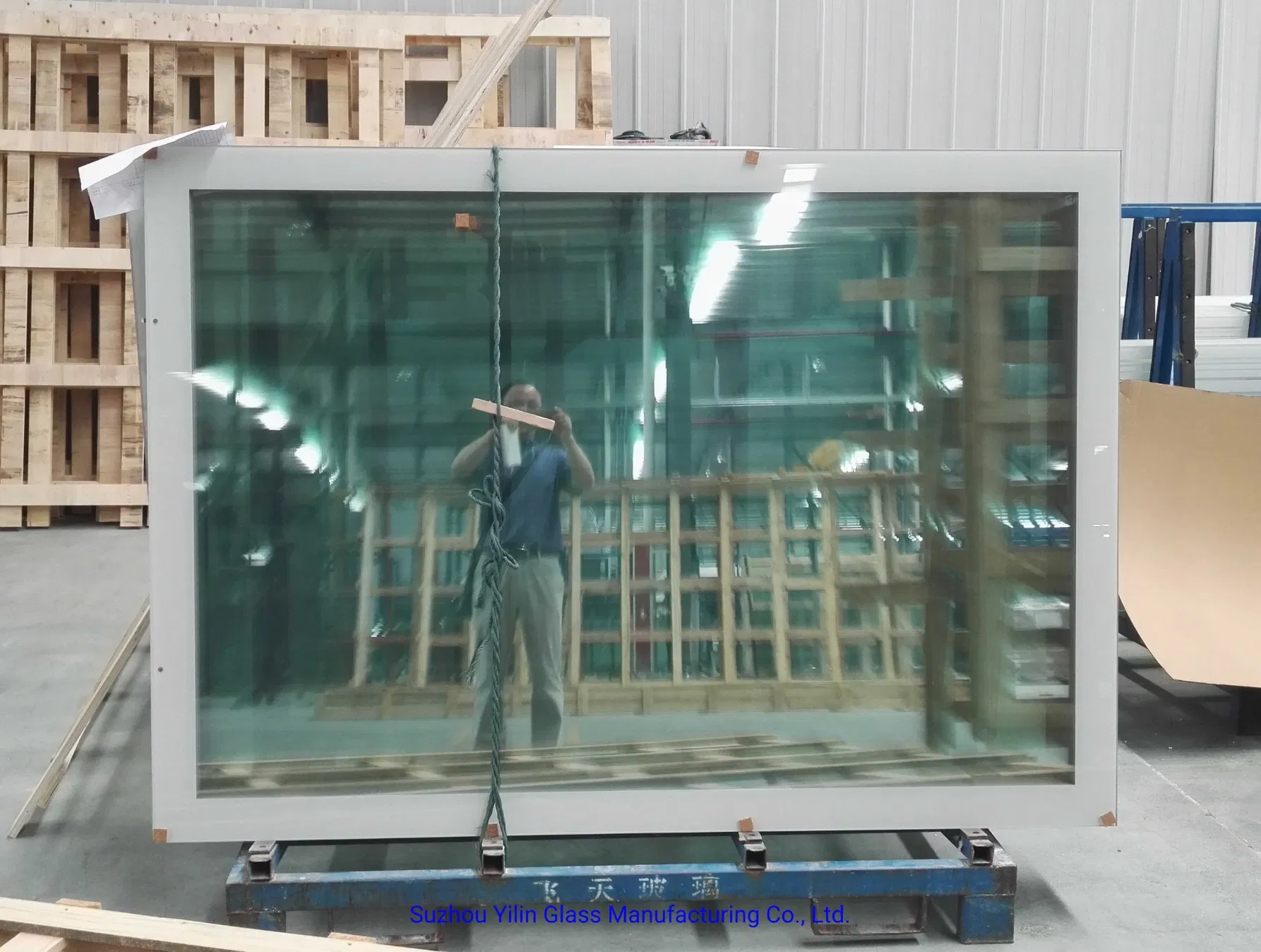 Laminated Enameled Glass Advertising Board