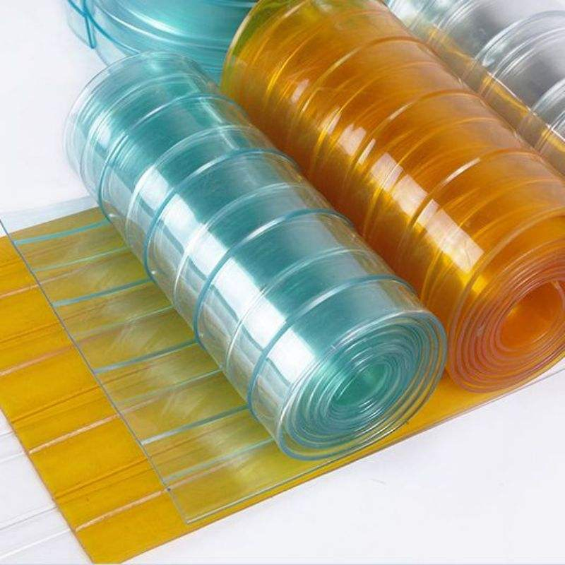 Customized Clear Waterproof Refrigerated Container PVC Strip Insulation Door Curtain for Cold Chain Transport