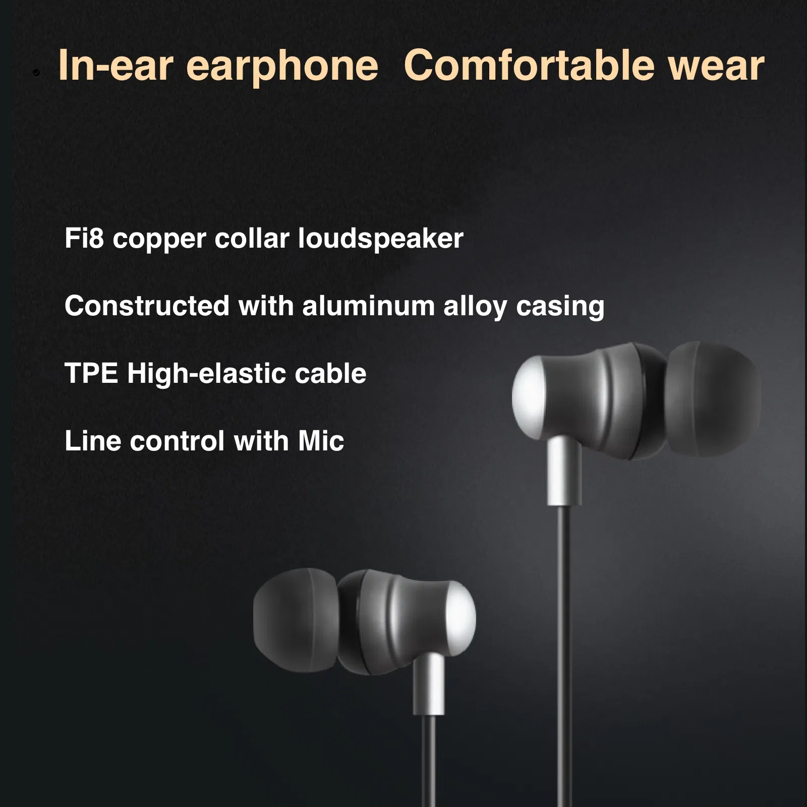 Магнитные наушники JS05 с эффектом окружения