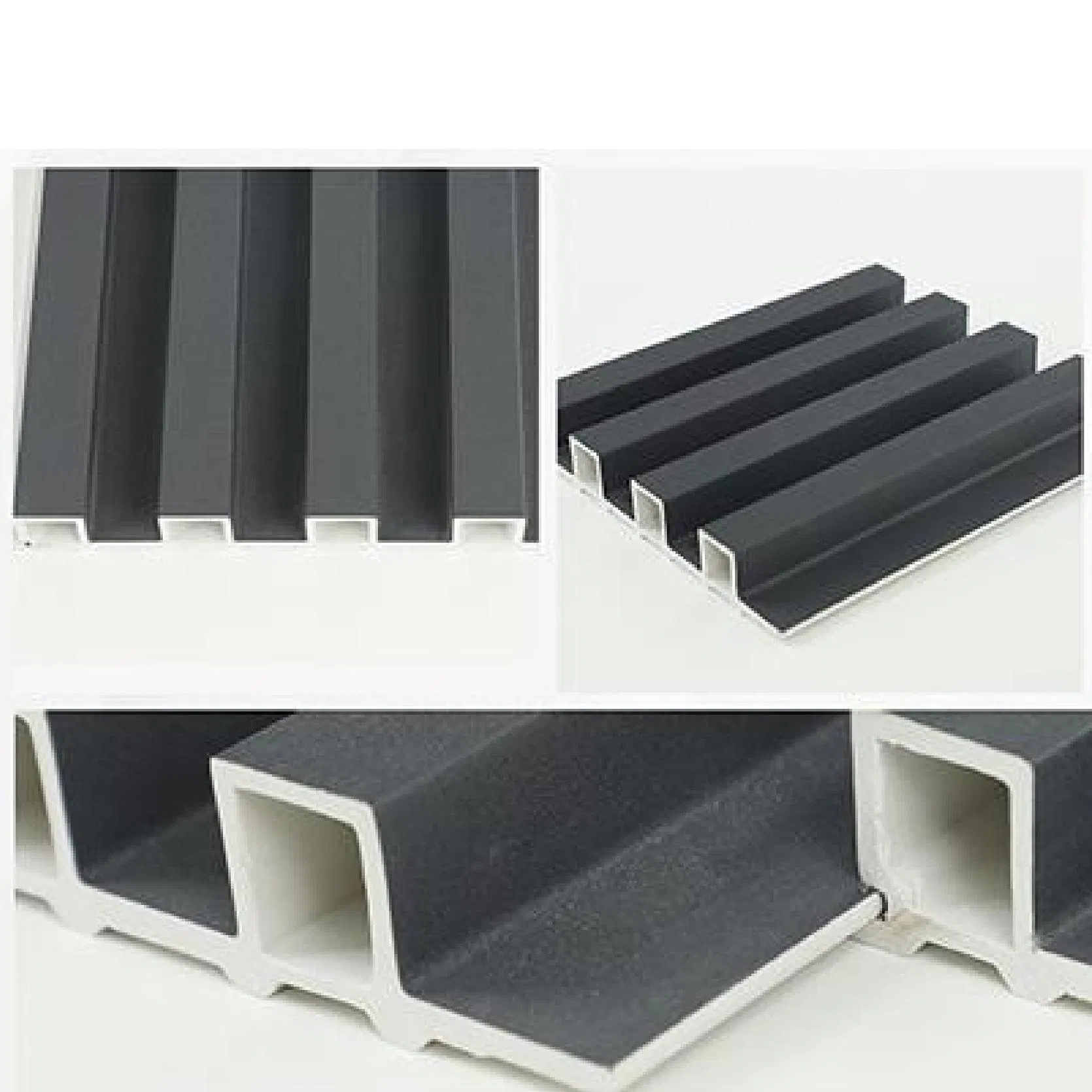 Waterproof Outdoor WPC (Wood Plastic Composite) Tube for Exterior Wall Decoration for School Screen Fences Aluminum&Plastic