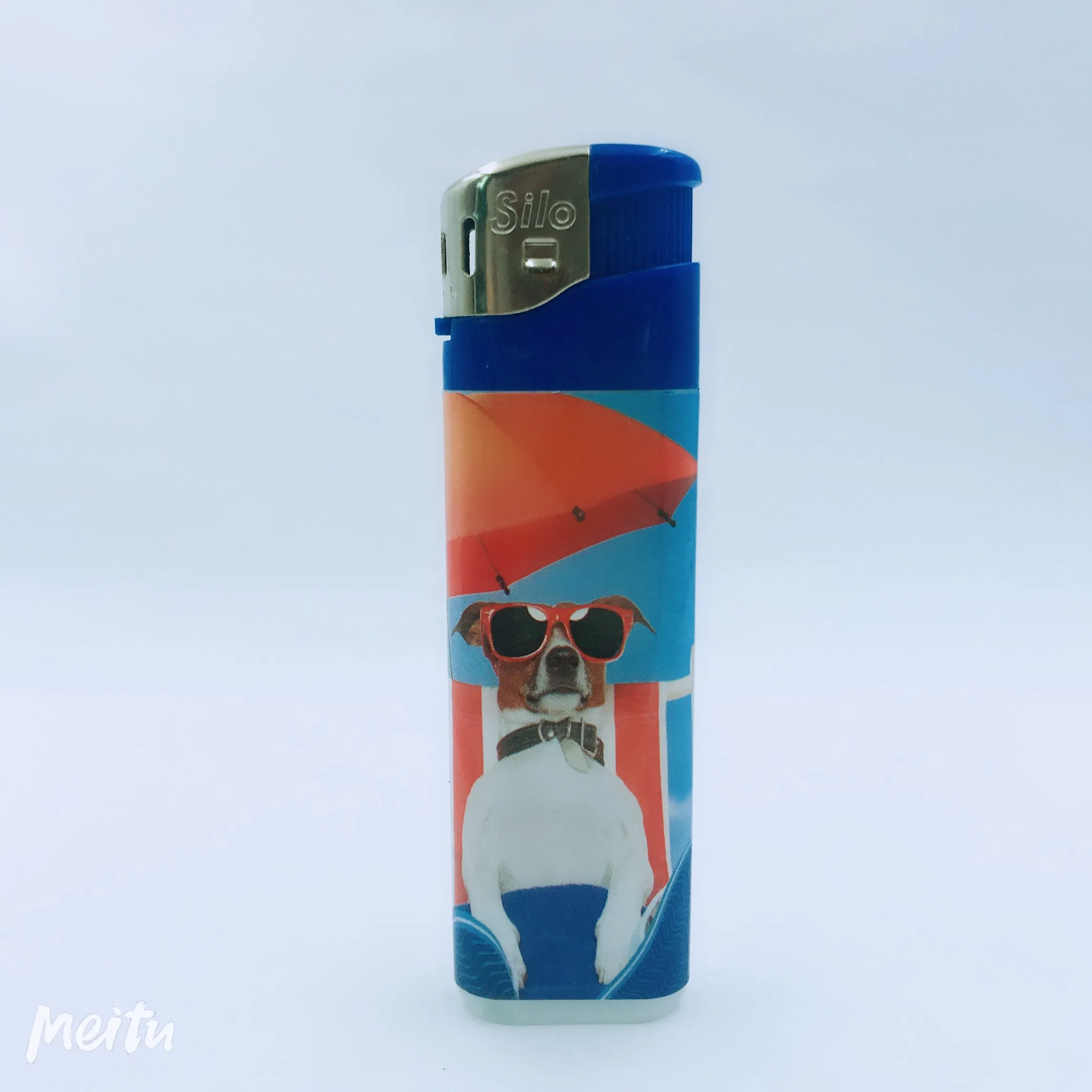 Custom Logo Refillable Electric Cigratte Smoking Flameless Charging Kitchen Lighter