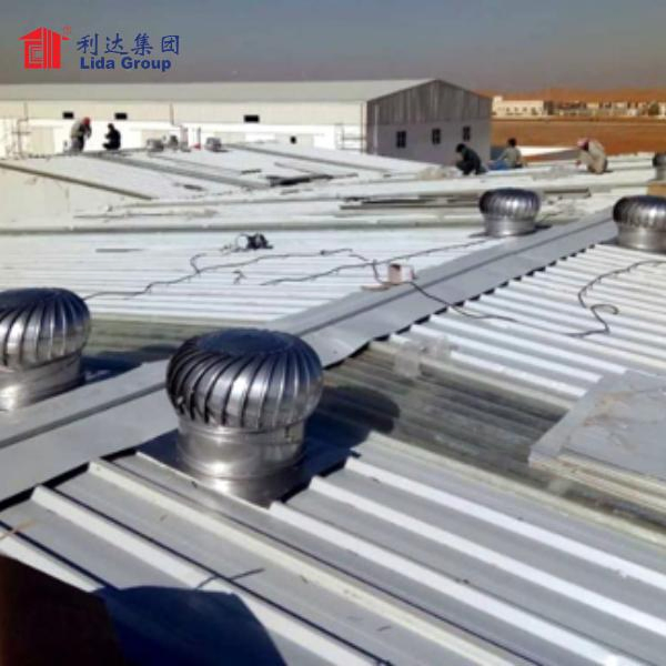Glass Curtain Wall Three Floor Prefab Steel Structure Shopping Mall