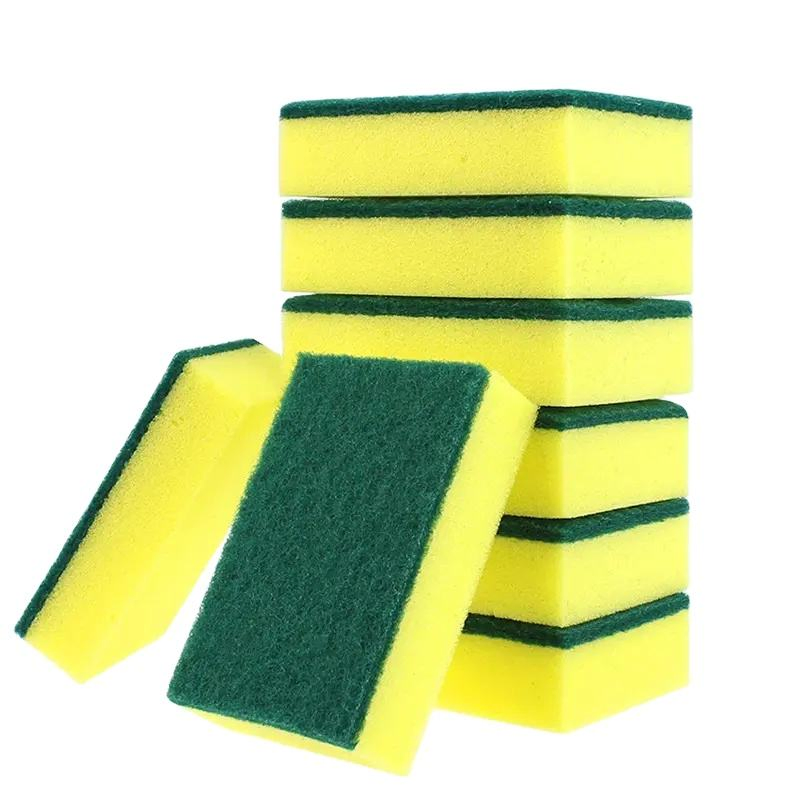 Wholesales Heavy Duty Non-Scratch Scrub Kitchen Washing Dishwashing for Dish Kitchen Sponges