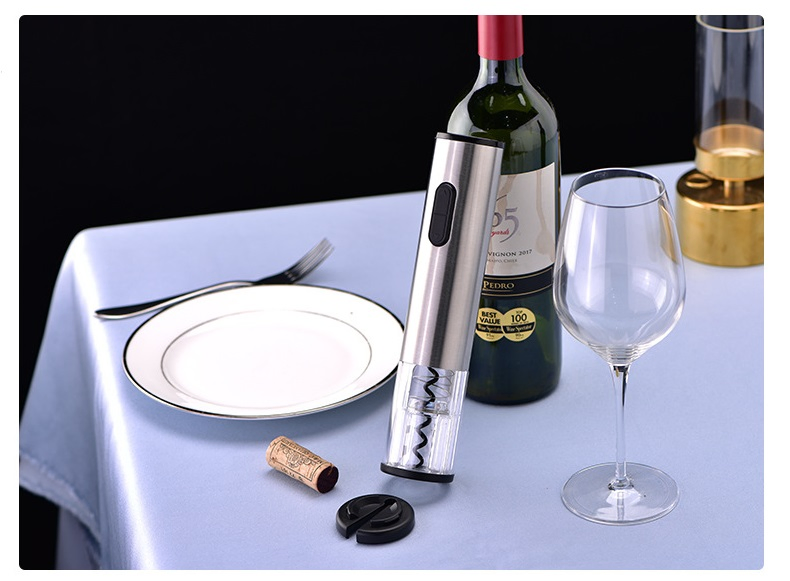 Amazon Hot Selling Battery Operated Automatic Corkscrew Wine Opener