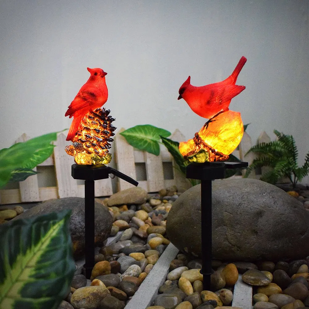 Warm White Christmas Villa Outdoor Garden Stake Lights