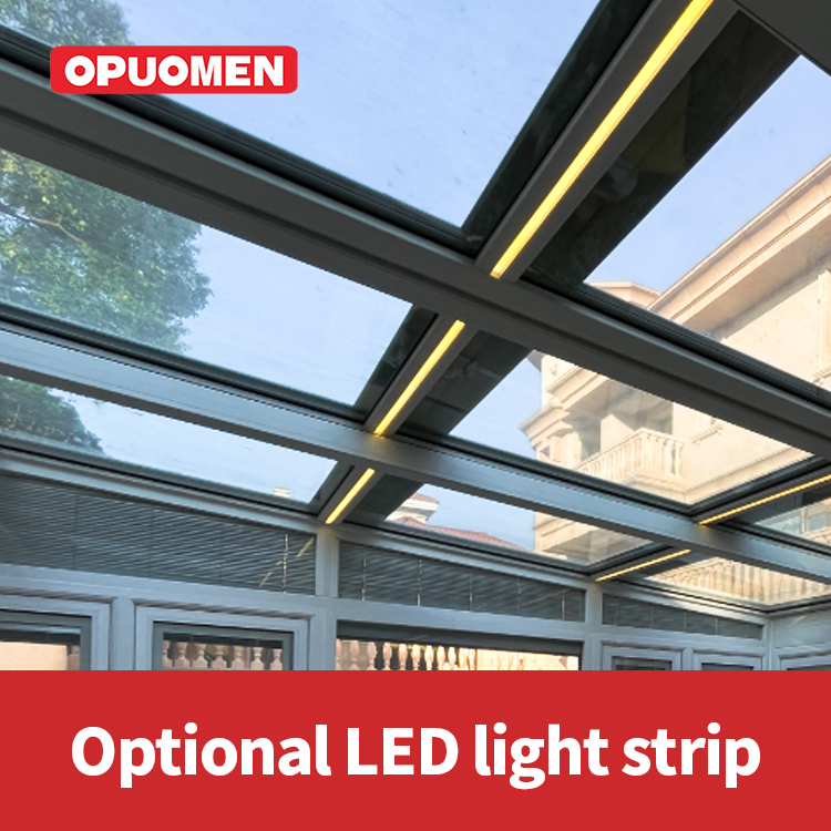 Versatile Aluminum Sunroom Ideal for Outdoor Leisure Activities