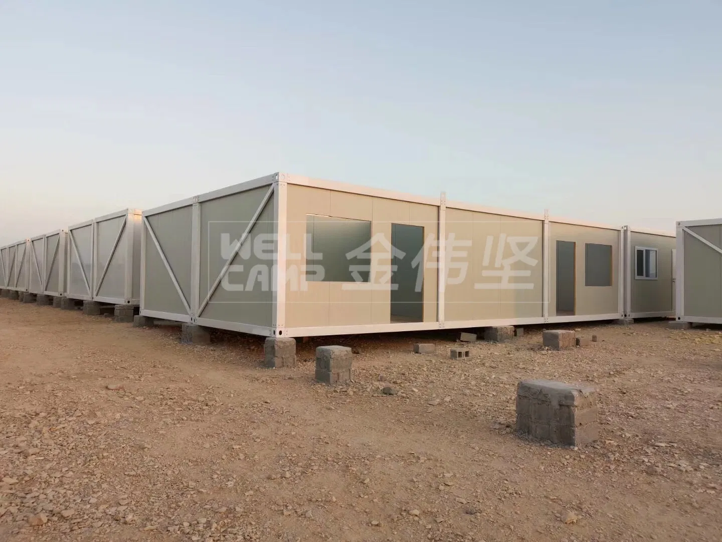 Fast Build Prefab Detachable Container House Modular Container House for Living/Storage/Shop