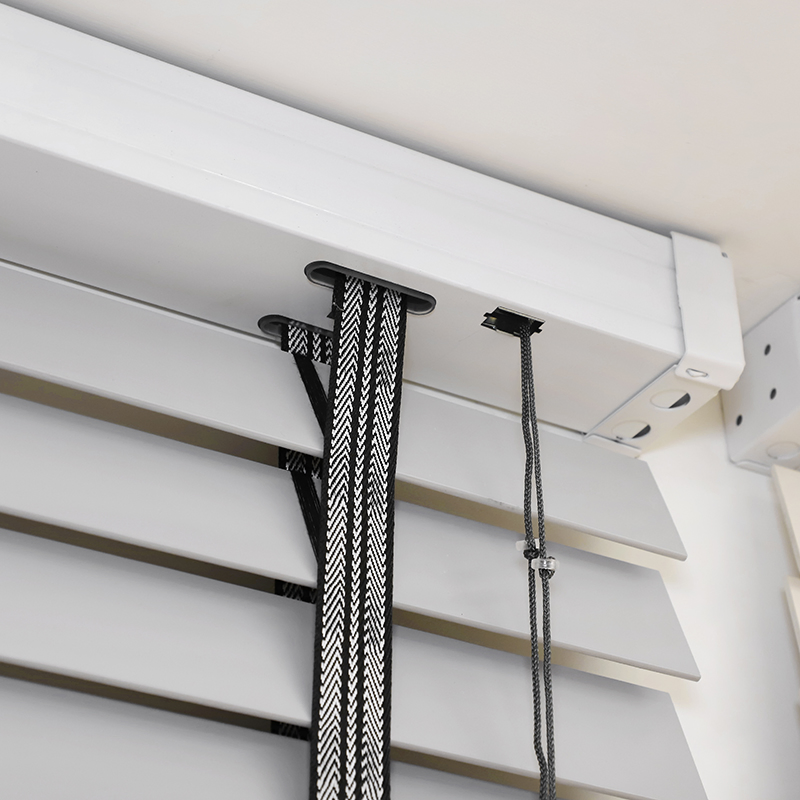 Motorized Blinds for Smart Homes, Paulownia Wood Blind, Basswood Blinds Venetian Blinds