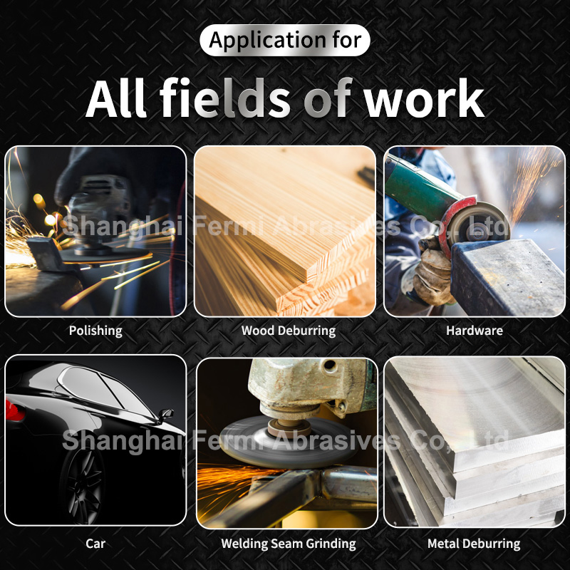 Abrasive 5'' 125mm T27/T29flap Disc in Vsm Zirconia for Metal Polishing