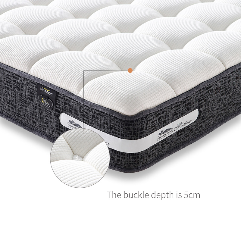 High Quality Queen Size Hotel Mattress Rolled a Box with Pocket Spring Coil