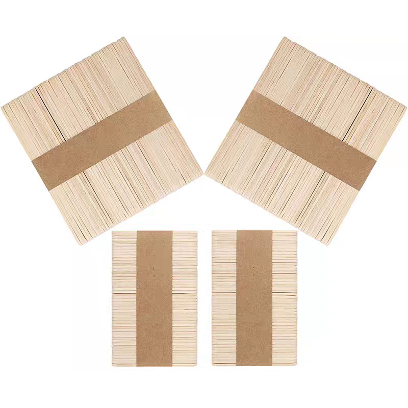 Ice Cream Wooden Stick White Birch Popsicle Machine Popsicle Stick Sale