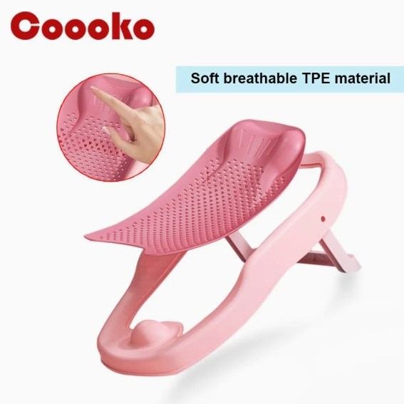 Baby Bath Support Newborn for Shower Bath Support for Bathtub or Sink (0-6 Months) Slip-Resistant & Ergonomic for Newborn Infant