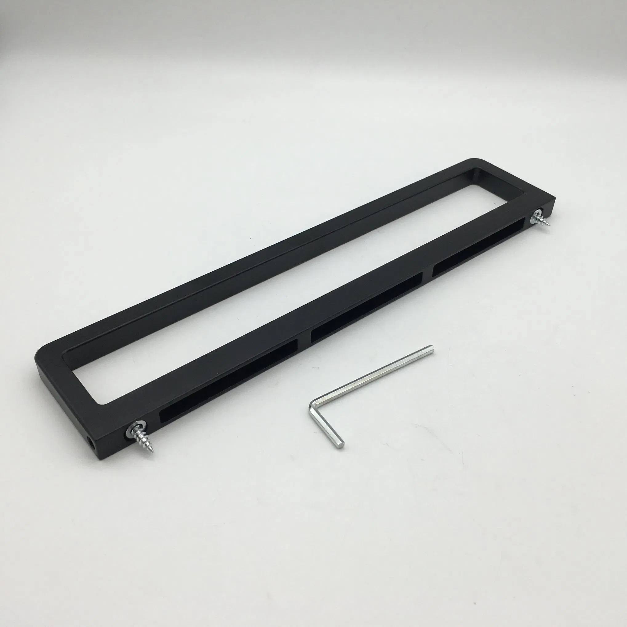 Narrow Aluminum Profile Linkage Sliding Aluminum Door Handle with Lock