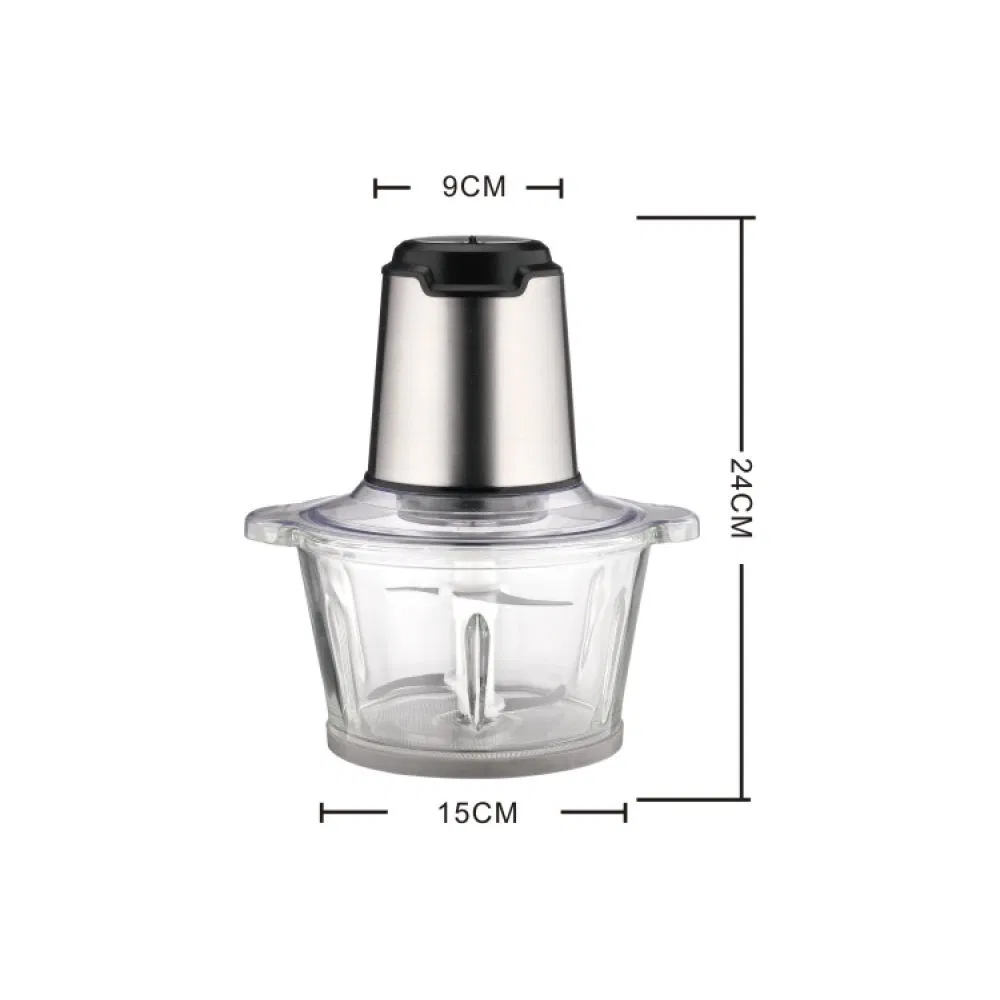 Powerful Motor Glass Bowl Electric Food Processor Chopper Meat Grinder Electric Food Processor