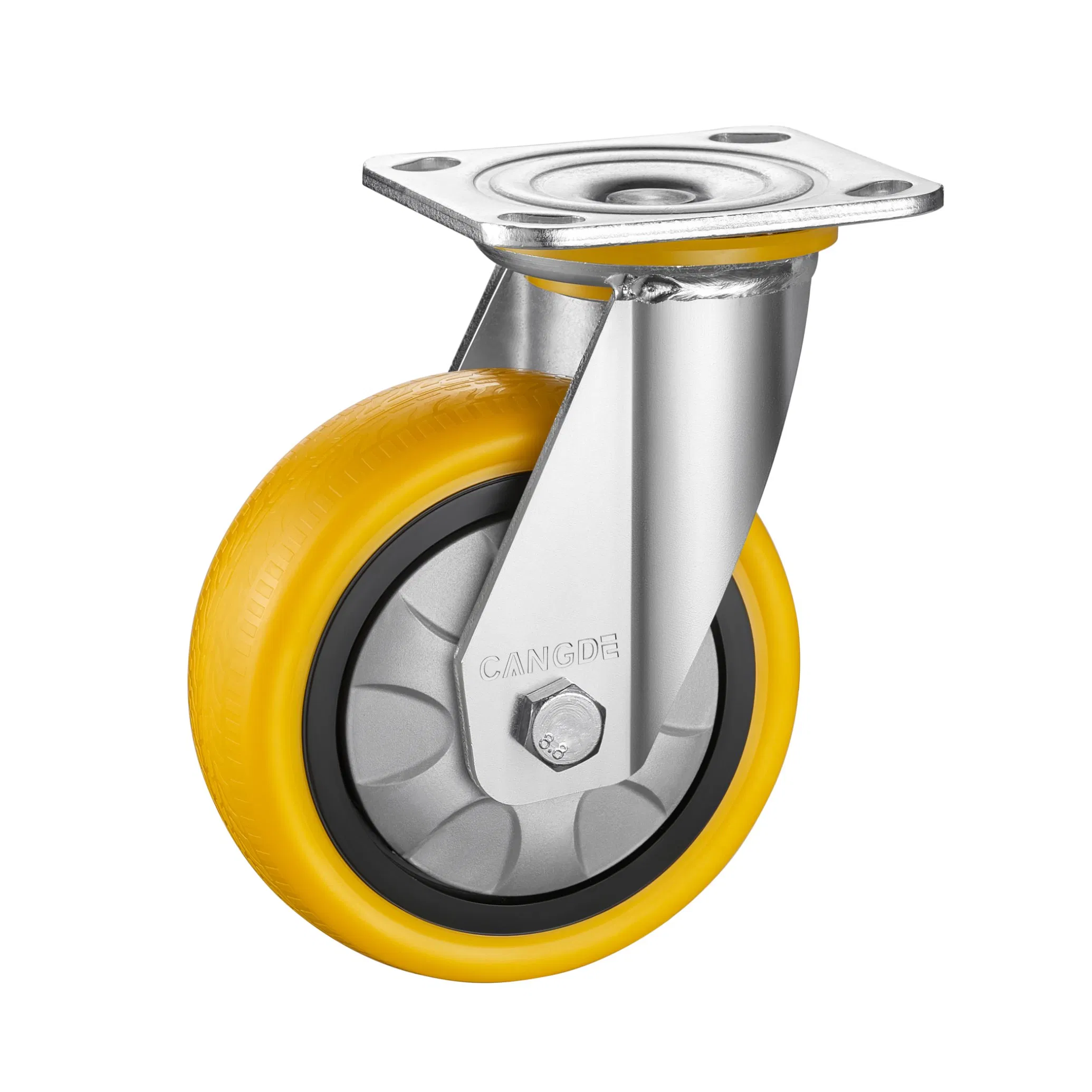 4''5''6''8'' Heavy Duty Industrial High Temperature Heat Resistant Caster Wheels Cast Iron Wheel Bakery Trolley Wheels