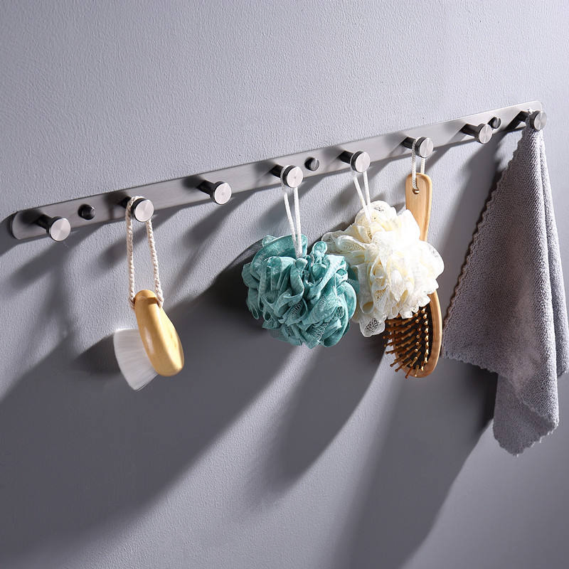 Настенная вешалка из нержавеющей стали для прихожей