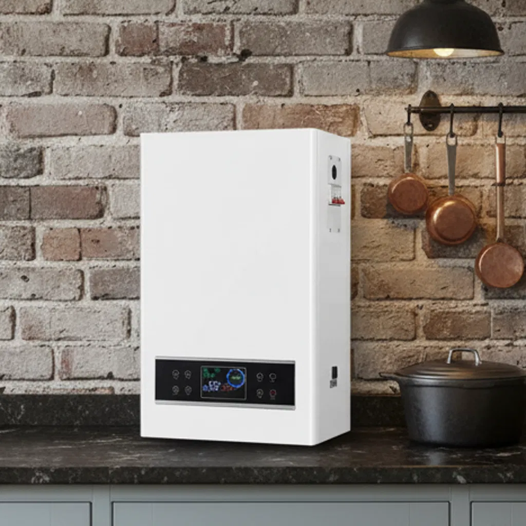Compact Electric Wall-Hung Boiler 10m Copper Wire OEM Support Available