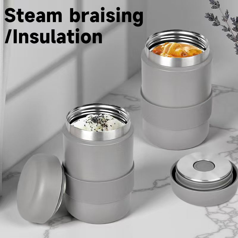 Aohea Wholesale 304 Cooking Stainless Steel Customized Logo Thermal Soup Food Jar