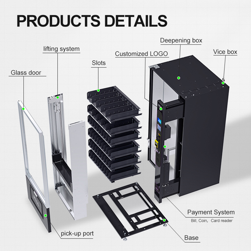 Tcn Vegetable Vending Machine Factory