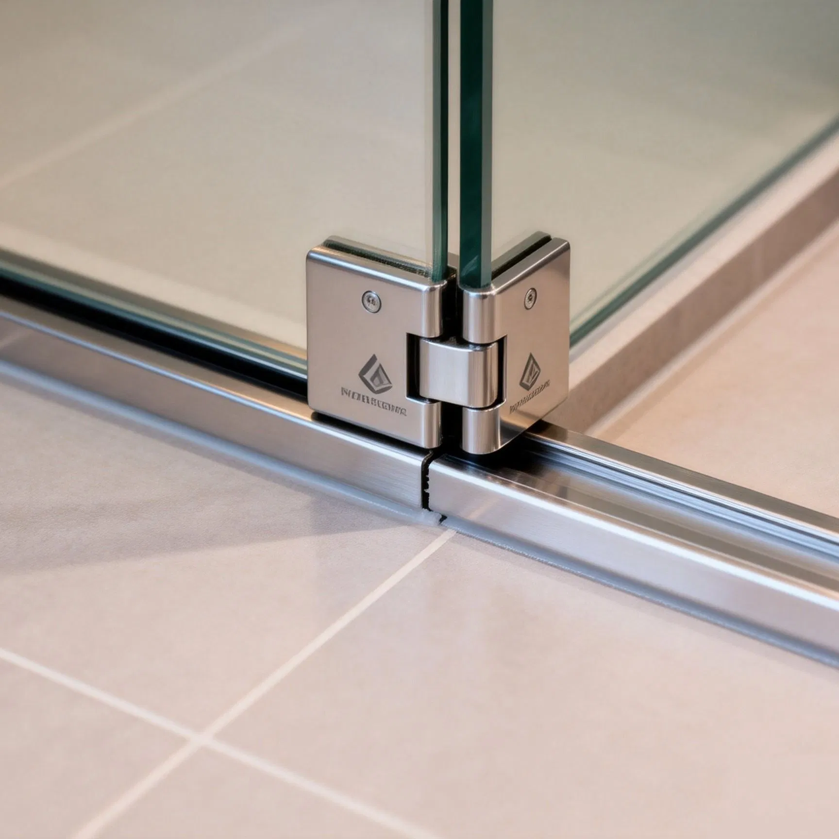 Explosion-Proof Tempered Glass Shower Enclosure Partitions Can Be Customized in Size.