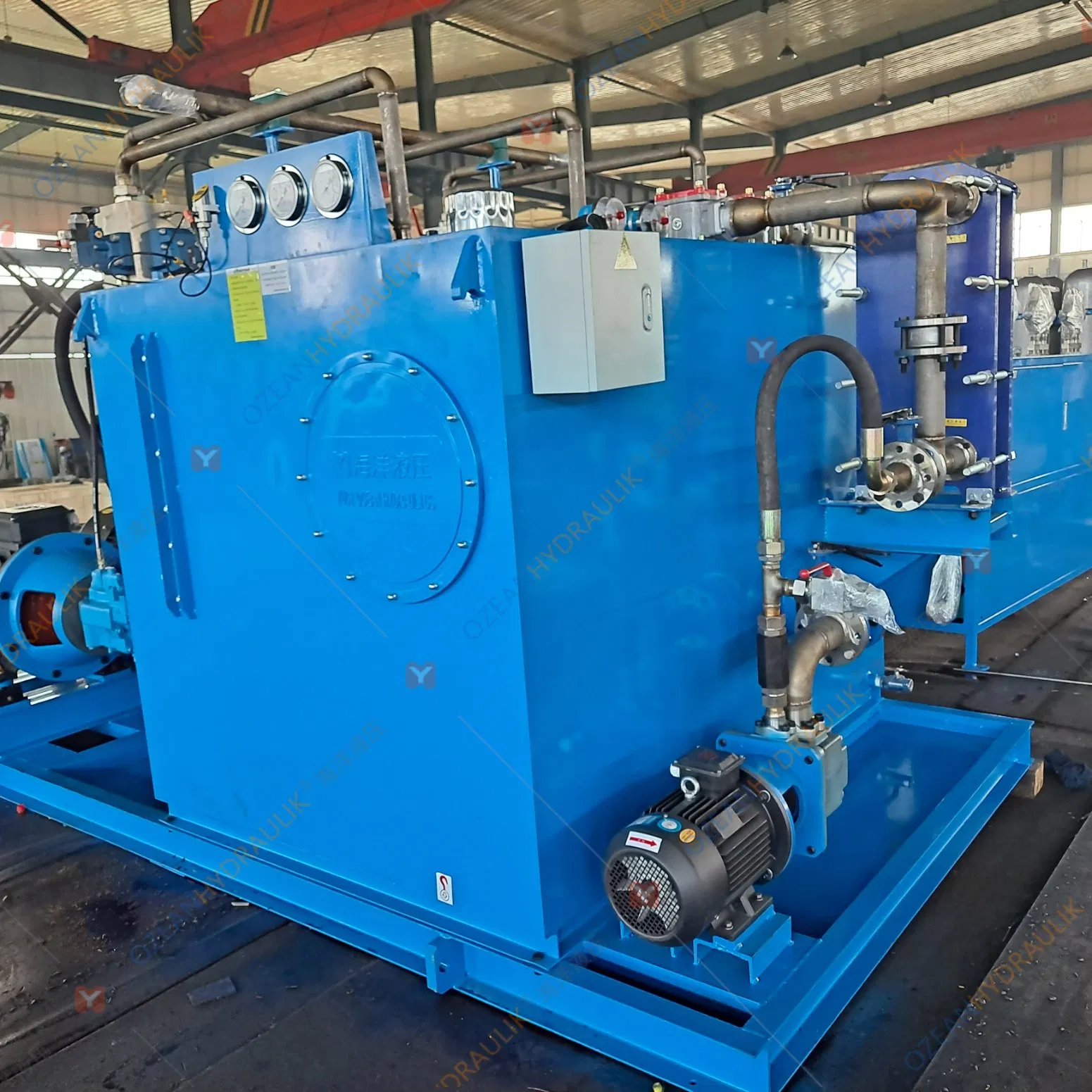 Автоматизированная гидравлическая силовая система для промышленного оборудования