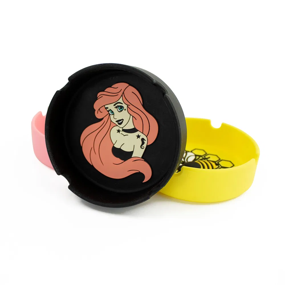 Smoking Accessory Customized Silicone Ashtray for Smoking