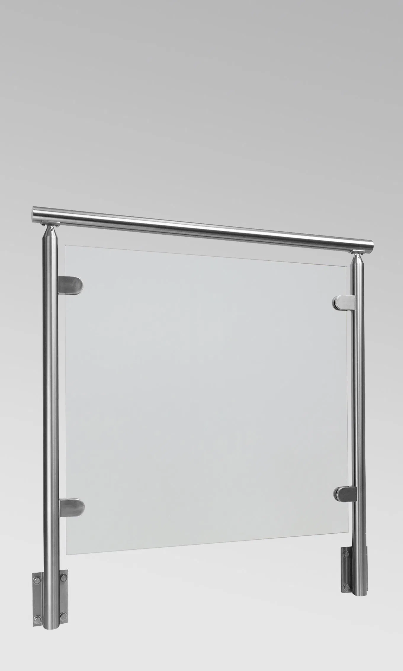 Casting 304 Stainless Steel Frame Wall Mount Flange Fixings Glass Spigot