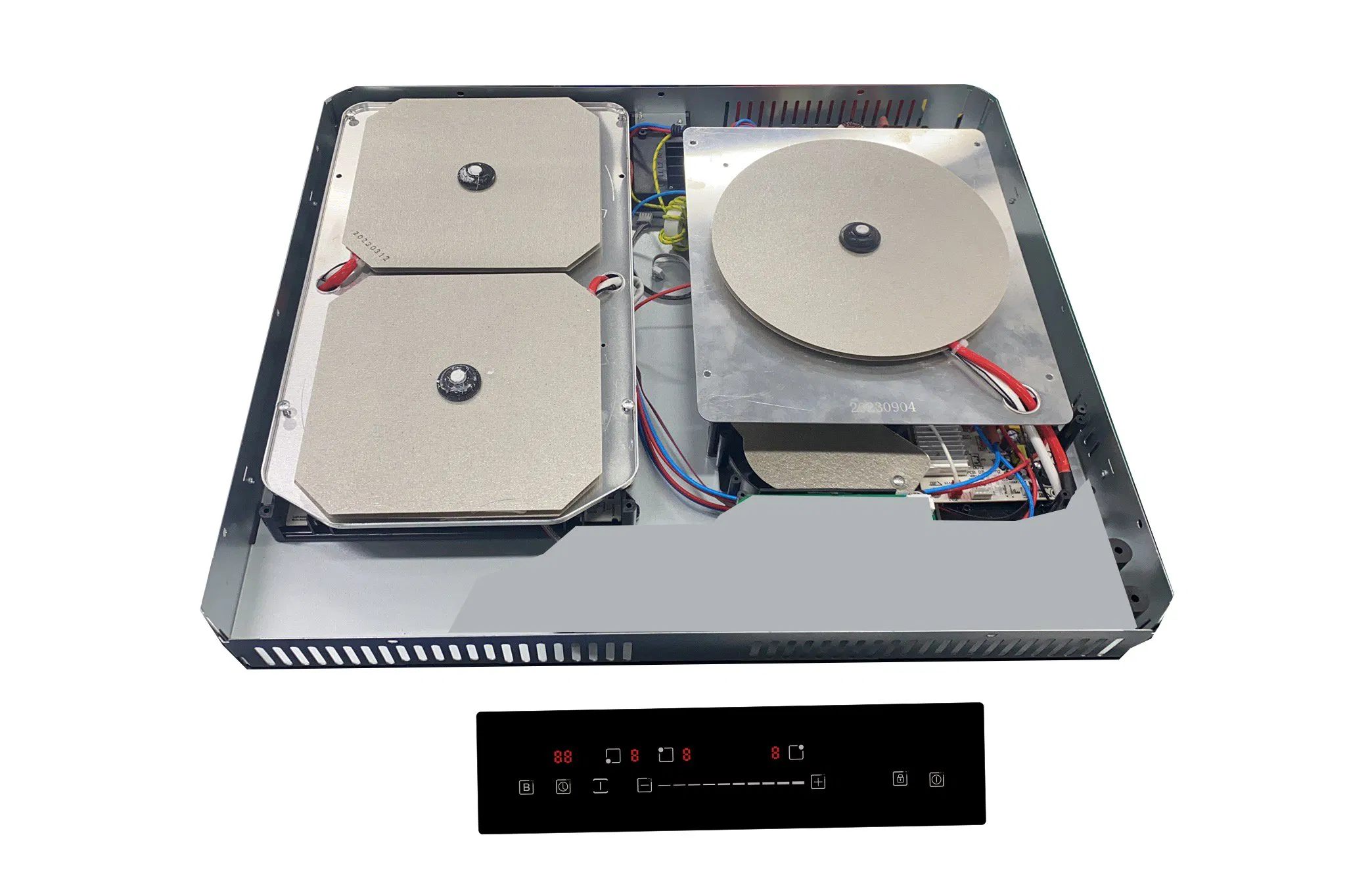 Kitchen Appliances 2 Burner Invisible Induction Cooktop with Touch Control Induction Stove