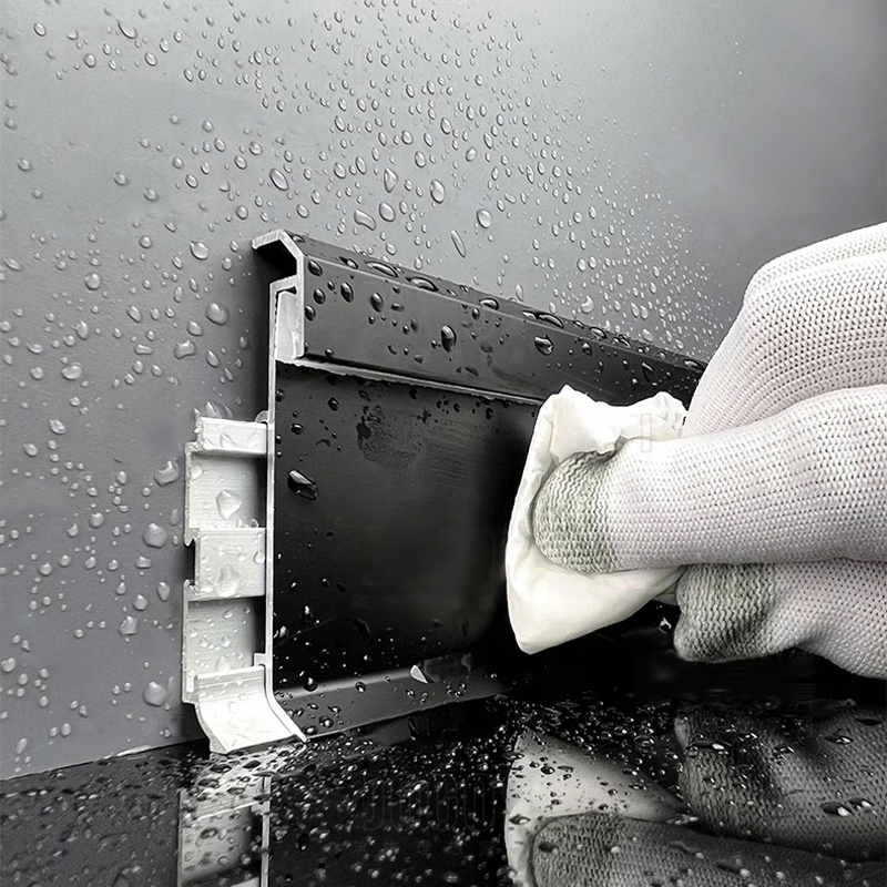 Aluminium Alloy Baseboard Wall Flooring LED Skirting Board Aluminum LED