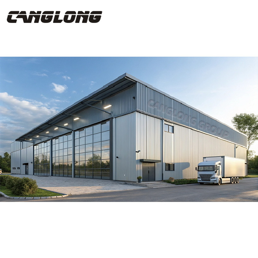 Dye Space Steel Structure Warehouse for Natural Supplies with Extraction and Dye Storage