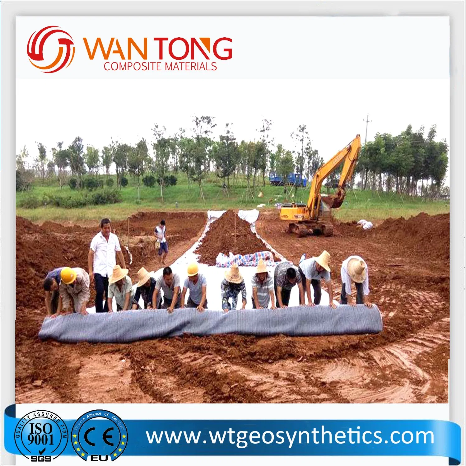 Waterproof Blanket/Waterproofing Underground/Bentonite Waterproof Membrane Gcl