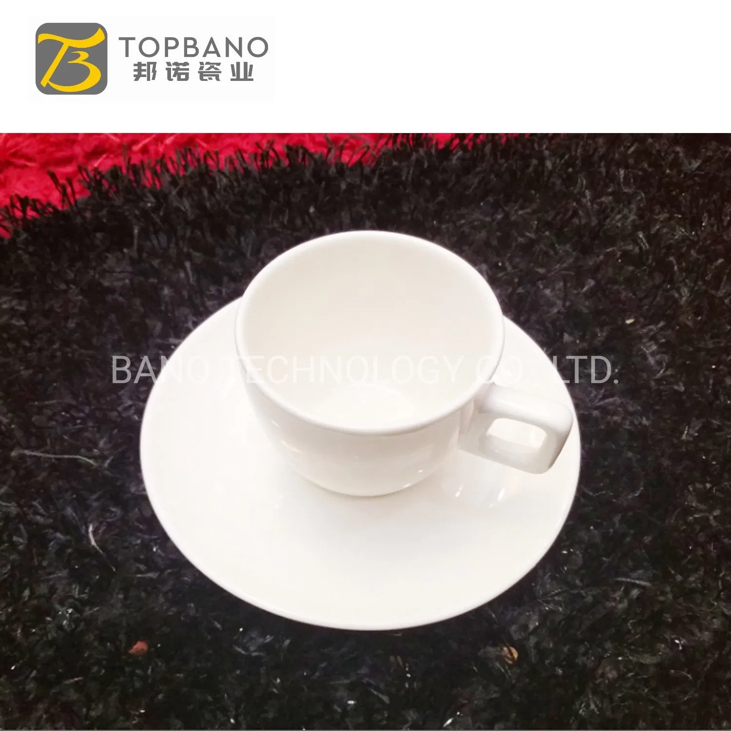 Porcelain Ceramic European Espresso Dinner Set Coffee Cup and Saucer