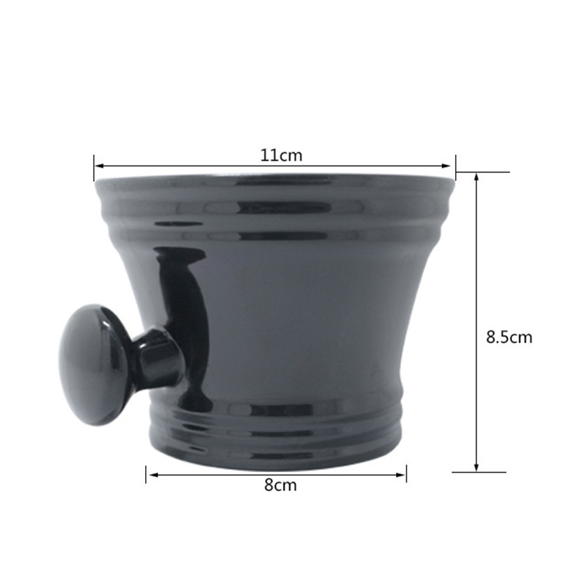 Men Shaving Bowl Barber Beard Shave Brush Soap Mug Cup