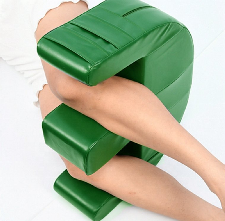 Roll Over Pad Leather U-Shaped Elderly Roll Over Assist Device Side Lying Pillow