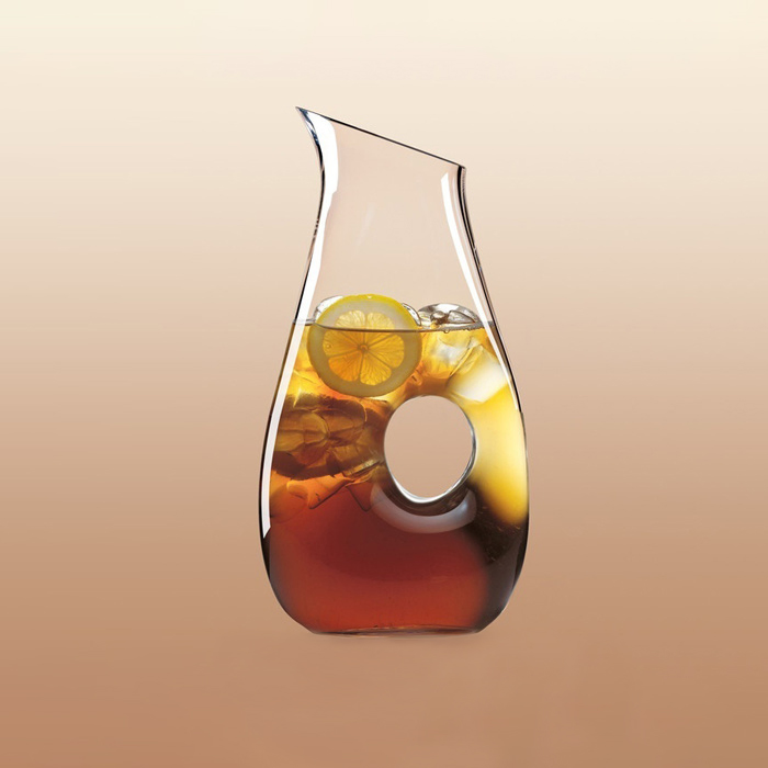 Classic Personalized Glass Pierced Pitcher Decanter