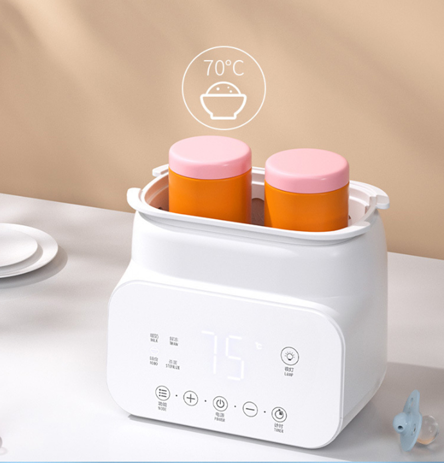 Milk Warmer Baby Bottle Warmer for Breastmilk, Portable Bottle Warmer for Travel