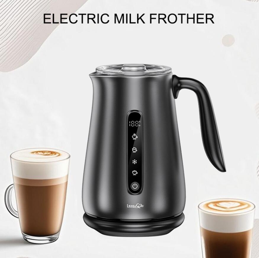 Custom Household 4 in 1 Electric Milk Frother Coffee Foam Maker with Strong and Large Capacity
