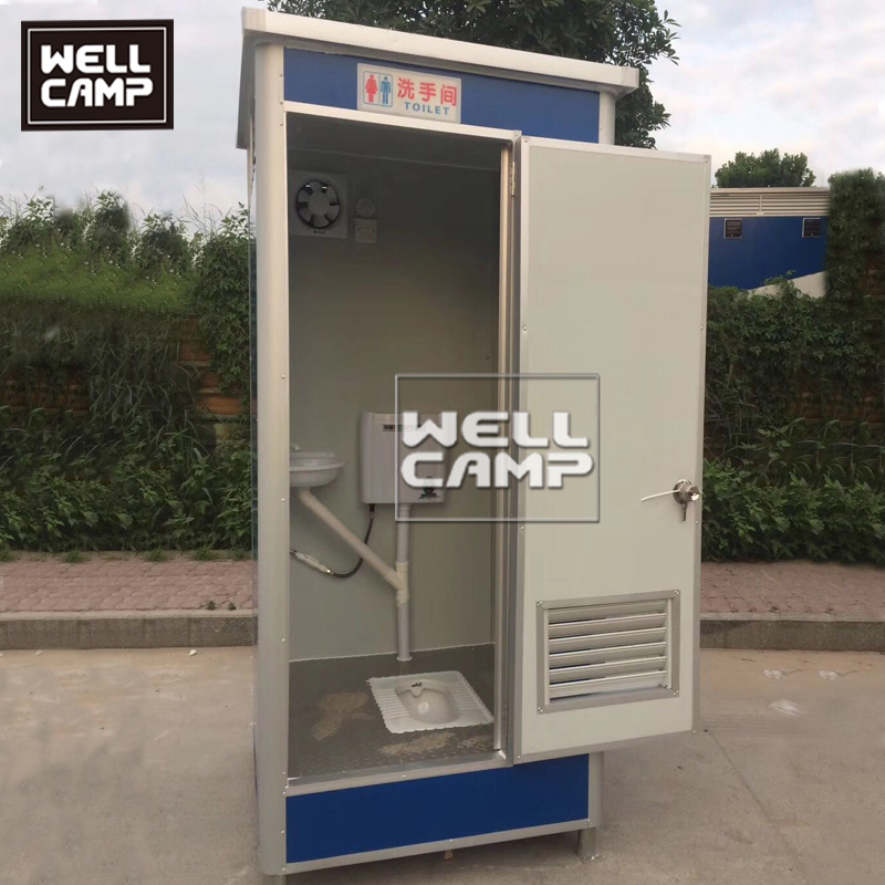 Wellcamp Easy Isntall Waterproof Portable Toilet Container Toilet Ablution