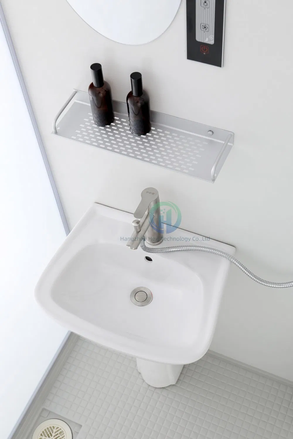 Impressive Sanitary Ware Concealed Prefab Toilet Room Integrated Capsule Bathroom Pod Shower Room
