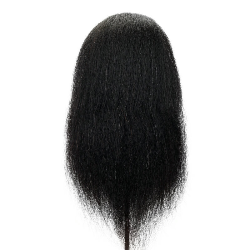 Манекен-голова для парикмахеров Afro с подставкой