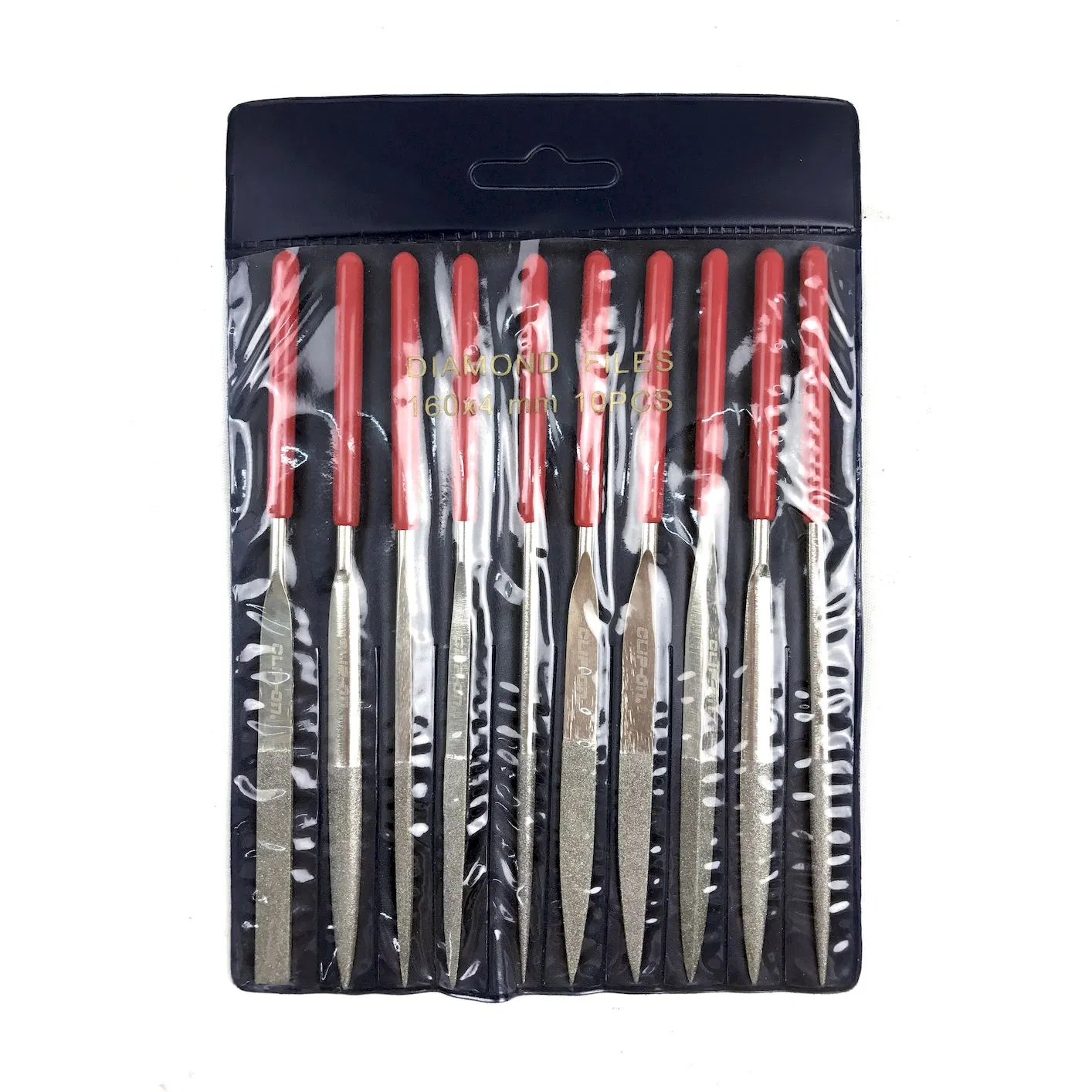 Набор алмазных надфилей CLIP-ON для ювелиров, 5 шт.