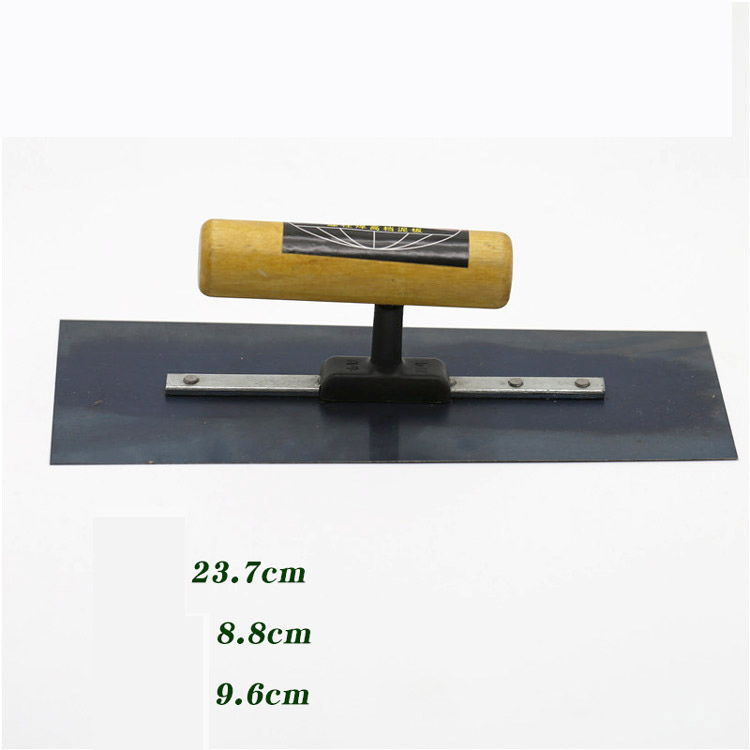March Stainless Steel Plastering Trowel with Wood Handle