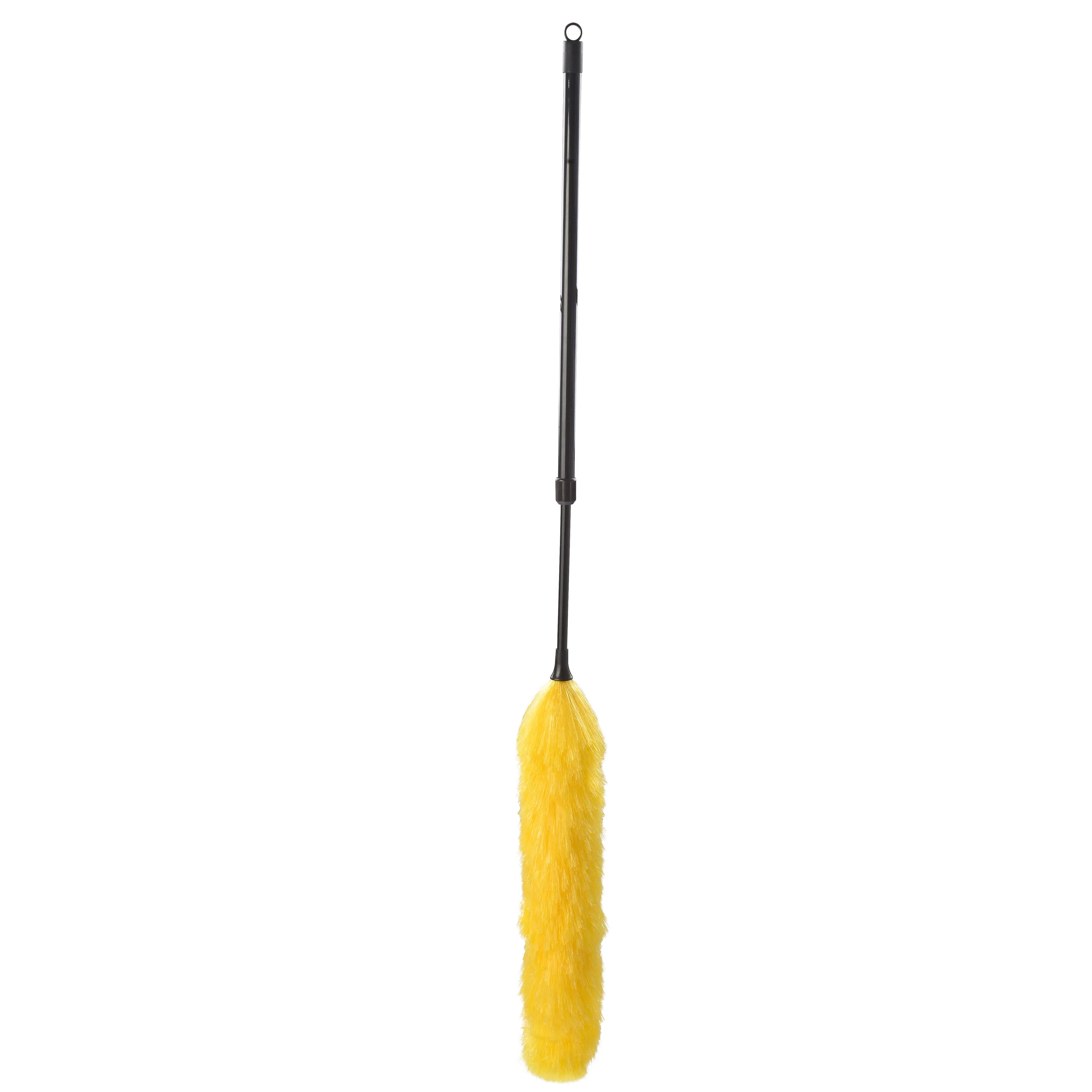 Telescopic Static Duster with PVC Telescopic Handle and PP Block with PP Duster Head for Home and Office Cleaning