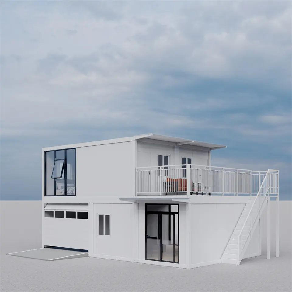 Prefab Modular Portable Flat Pack Australian Standard Homes Prebuilt Container House Garage Storage Container House