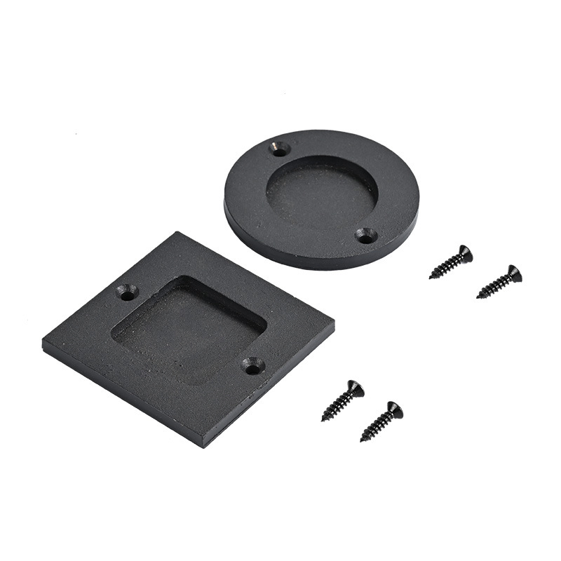 Modern Design Black Sliding Barn Door Handle Hardware Pocket Door Handle