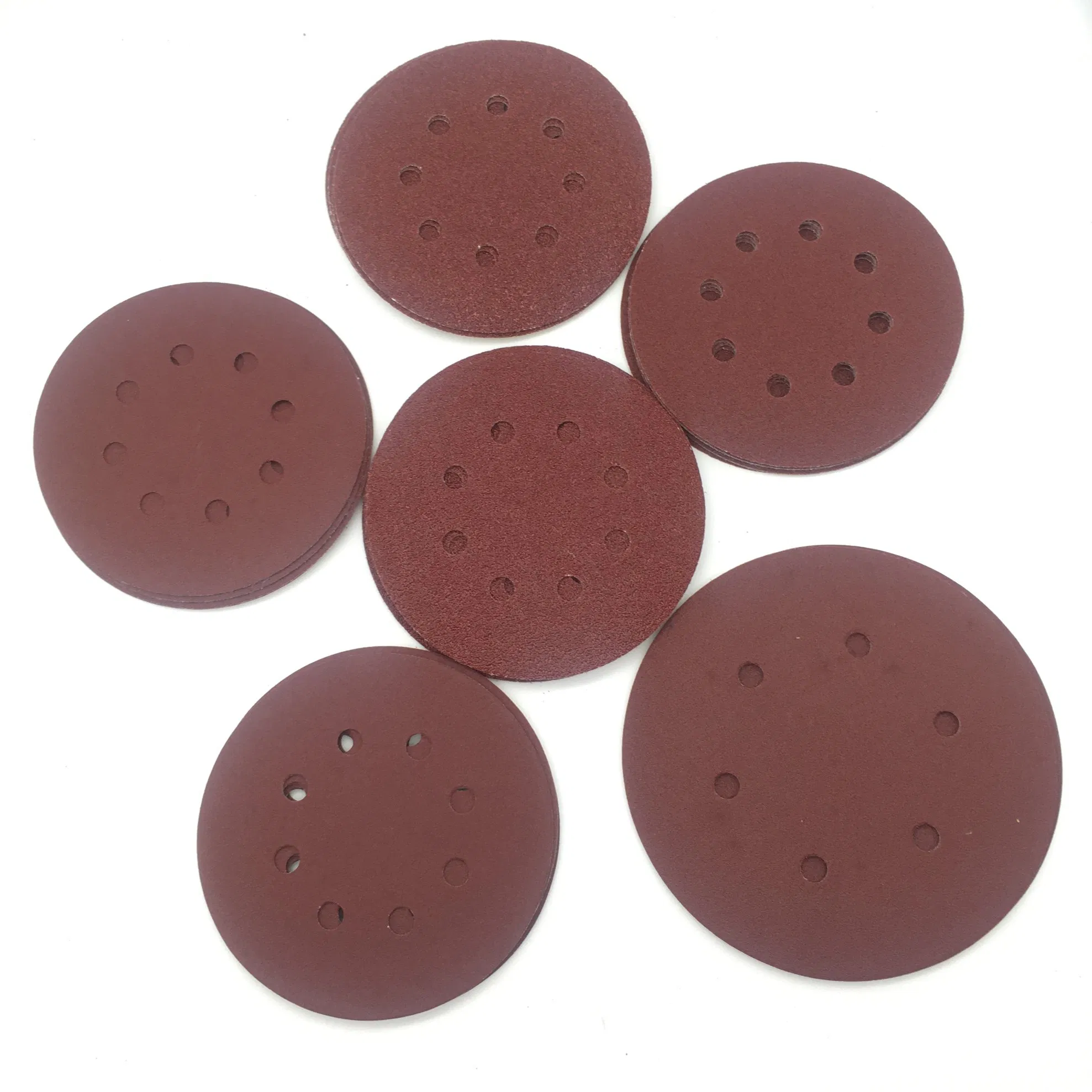 Абразивный диск 125 мм с липучкой для полировки