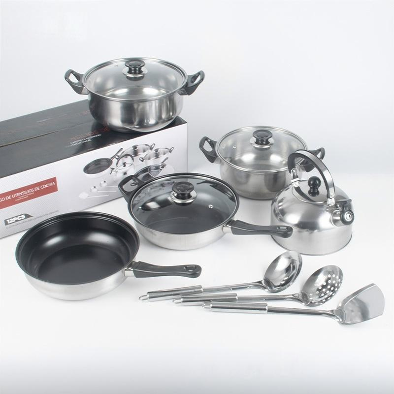 Household Appliances Pots and Pans with Durable Covers